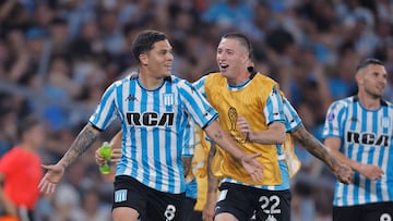 Juanfer anota doblete y lleva a Racing a la final de Sudamericana