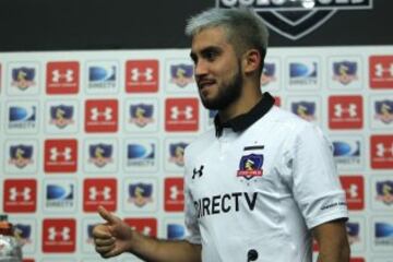 Así fue la presentación de Pedro Morales en Colo Colo