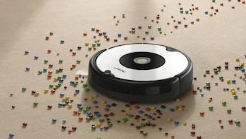 El robot Roomba aspira todo tipo de suciedad