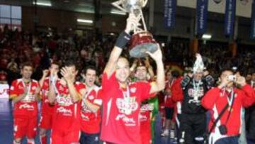 <b>OTRA MÁS. </b>ElPozo consiguió su tercera Copa de España.