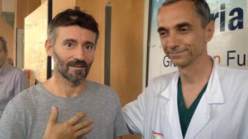 Max Biaggi abandona el hospital