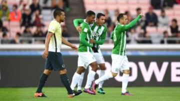 Nacional venció a América de México en penales y se quedó con el tercer lugar del Mundial de Clubes 2016. El partido terminó 2-2 en el tiempo reglamentario.