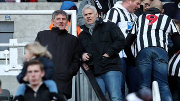 Peter Beardsley durante un partido del Newcastle sub-23
