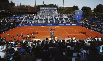 La final entre Nadal y Tsitsipas se ha disputado en Pista Rafa Nadal del Real Club Tenis de Barcelona.