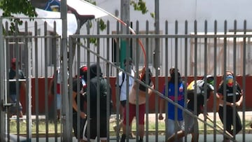 El hincha de la U que llegó con la 'Garra Blanca' a La Florida