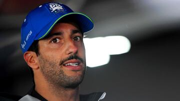 Ricciardo, en la clasificaci¨®n del GP de Canad¨¢.