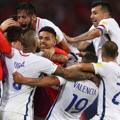 Chile se alza como favorito al título en las casas de apuestas