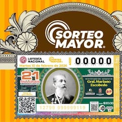 Resultados Sorteo Mayor 4001: números que cayeron hoy y lista de premios | 10 de febrero del 2026