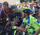 Contador y Nairo esperan a la montaña mientras Coquard gana