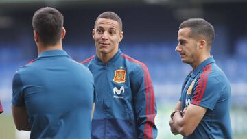 Rodrigo Moreno, con España.