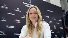 Lindsey Vonn posa para AS durante los Premios Laureus celebrados en Madrid.