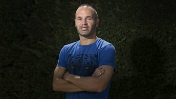 11/08/2017 - Barcelona - Andres Iniesta, medio campo del F.C. Barcelona. Foto: Massimiliano Minocri