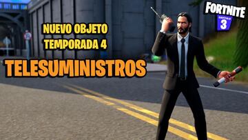 Telesuministros en Fortnite Temporada 4: &iquest;qu&eacute; son y d&oacute;nde encontrar estos objetos?