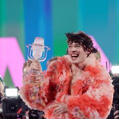 ¿Qué significa la bandera que llevaba Nemo, la primera persona no binaria en ganar Eurovisión con ‘The Code’?