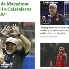 Así reaccionaron en Argentina tras triunfo de Maradona