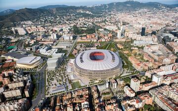 El Espai Barça es el proyecto de transformación de las instalaciones del FC Barcelona en el distrito de Les Corts de Barcelona y el Estadi Johan Cruyff en la Ciudad Deportiva Joan Gamper. El proyecto incluye la remodelación integral del Camp Nou, la construcción de un nuevo Palau Blaugrana, un Campus Barça que implicará toda la reordenación del entorno y la construcción del Estadi Johan Cruyff en la Ciudad Deportiva Joan Gamper. Contará con edificios complementarios para el desarrollo social y económico del Club, como un edificio de oficinas principales, un hotel y oficinas externas.
