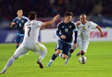 Argentina-Uruguay en imágenes