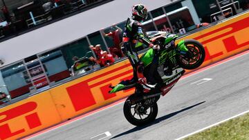 Jonathan Rea en Magny-Cours.