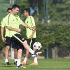 Messi y Luis Enrique volvieron a tener una discusión en Anoeta