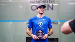 Diego Elías se coronó campeón del Open de Manchester