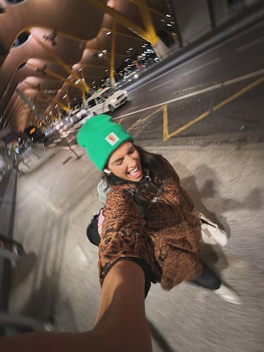 Los deportistas y famosos en Instagram