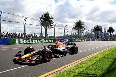 Los problemas que tuvo Checo Pérez en las prácticas del GP de Australia