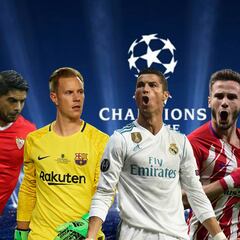 Los líderes de la primera fase de Champions: Cristiano, Saúl...