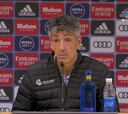 Rueda de prensa de Imanol
