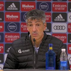 Rueda de prensa de Imanol