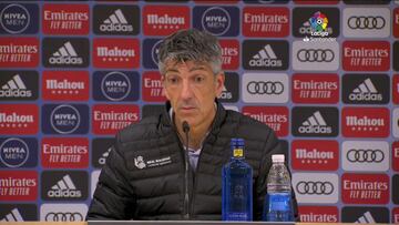 Rueda de prensa de Imanol