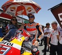 Márquez espera sacar "media décima" extra a la Honda