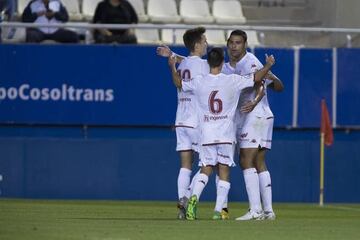 La Cultural eliminó al Lorca FC en la Copa del Rey esta semana.