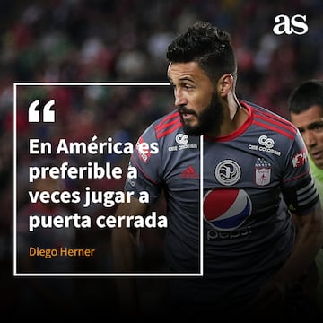 Diego Herner, defensa de América, en medio de una año de crisis para el equipo.