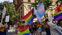 New York City's annual Pride March commemorates the 1969 uprising by members of the LGBTQ community at the Stonewall Inn in Greenwich Village.