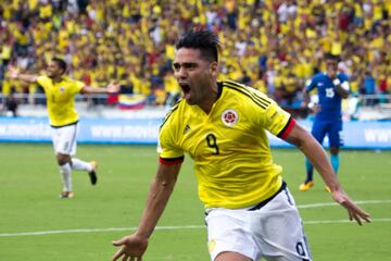 Grito de gol: Falcao y la celebración frente a Brasil