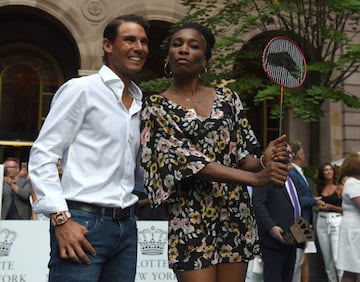 Rafa Nadal y Venus Williams.