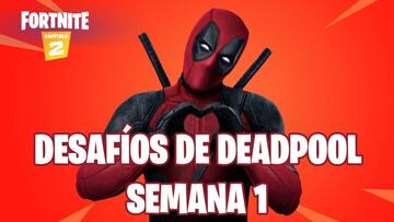 Fortnite Cap&iacute;tulo 2 - Temporada 2 | Desaf&iacute;os de Deadpool | Semana 1
