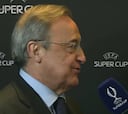 Florentino: "Se sufre mucho ganando en el último minuto"