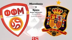 Macedonia vs Spain: how and where to watch: times, TV, online