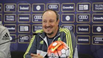 CLARO. Benítez se mostró contundente a la hora de definir su relación con Cristiano Ronaldo, la calificó de "absolutamente normal".