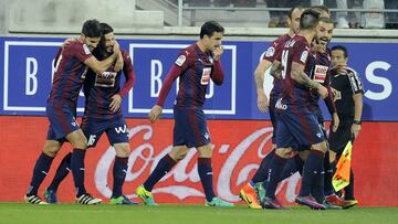 19/11/16 PARTIDO PRIMERA DIVISION
EIBAR - CELTA DE VIGO
ALEGRIA DEL EIBAR GOL 1-0