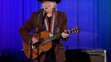 FILE PHOTO: The 53rd Annual CMA Awards - Show - Nashville, Tennessee, U.S., November 13, 2019 - Willie Nelson performs. REUTERS/Harrison McClary/File Photo