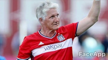 Face App: así se verían los deportistas en edad adulta