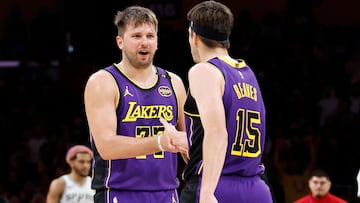 Lakers guard Reaves has issued a statement regarding rumors about his relationship - and future - with Luka Doncic.