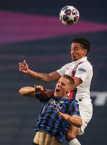 Atalanta de Bérgamo y el París Saint Germain se enfrentaron por los cuartos de final de la Champions League en el Estadio da Luz en Lisboa.