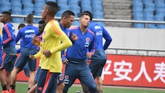 La Selección Colombia entrenó en el Centro de Deportes Olímpicos de Chongqing en China
