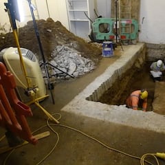 Hallazgo romano en el lugar más impensable: una basílica bajo una oficina