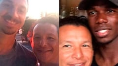 Ibrahimovic and Pogba in the same Los Ángeles restaurant?