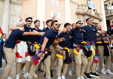 El Levante celebra su sexto ascenso a Primera