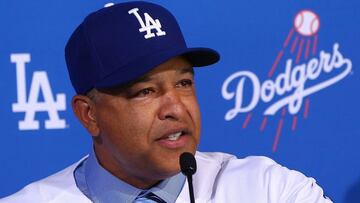 Dave Roberts, t&eacute;cnico de los Dodgers.